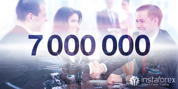 Plus de 7 000 000 traders ont choisi InstaForex !