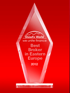 ShowFx Thế giới 2012 - Nhà môi giới tốt nhất ở Đông Âu