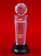 Mejor Bróker ECN 2015 por International Finance Magazine